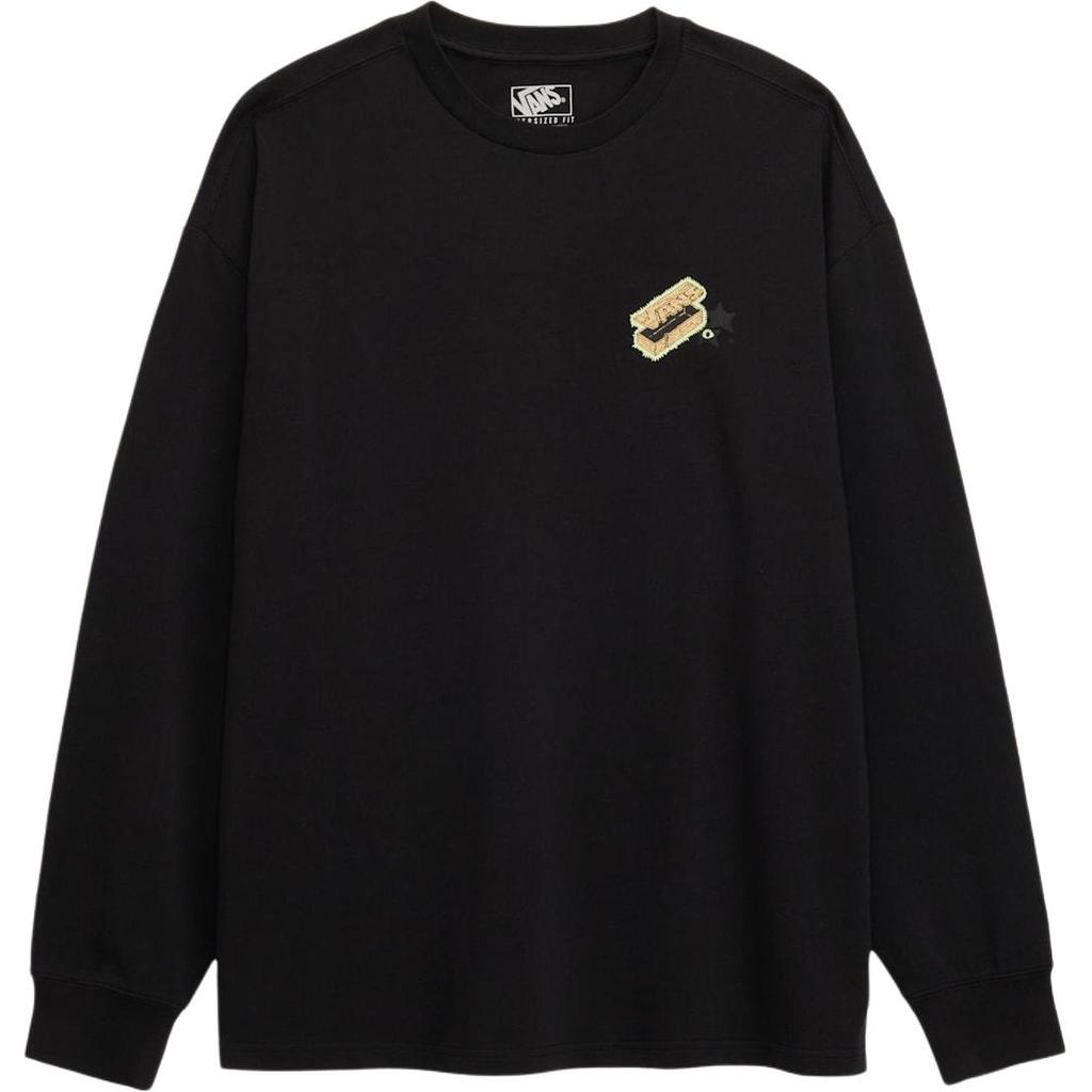 Vans X Скоро Легкая Толстовка с Круглым Вырезом и Длинным Рукавом с Логотипом Унисекс толстовка VN000VNFBLK