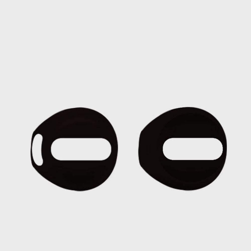 1 пара силиконовых чехлов для наушников, амбушюры, вкладыши для гарнитуры, новые насадки для наушников для iPhone AirPods2