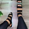 Summer Women Sandals Flat Heel New Open Toe Female Shoes Plus Size Outdoor Sport Beach Casual Sandals Flats Women's Shoe