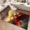 Angels and Demons Rug - Home carpet Office Decorative Carpet For Living Room Bedroom Door Mat Floor Rug Computer Chair Area Rug