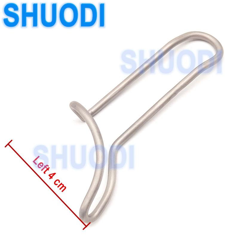 Стоматологический ретрактор для губ и щек, открывалка для рта, нержавеющая сталь, ретрактор для половины губ, кляп для рта, фотографический инструмент, автоклавируемый