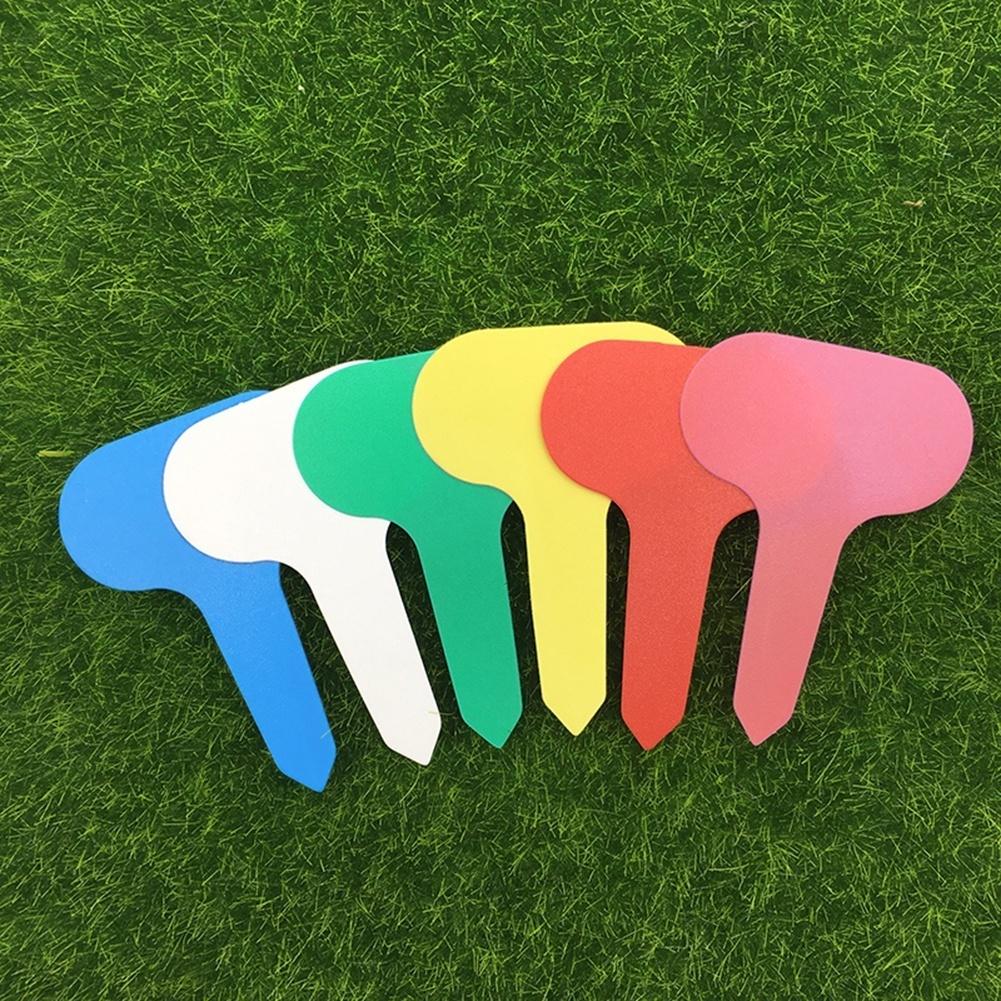 100 шт. Т-образный пластиковый поднос для рассады, этикетка для рассадных растений, толстые пластиковые бирки для растений, Mark Garden P