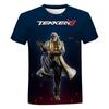 Fighting New Game Tekken 8 3D Printed T Shirt For Men Clothes Harajuku Streetwear T-Shirt Boy Kid Crewneck Short Sleeve Girl Top