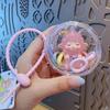 High-Quality PVC Sheep Keychain Smooth Burr-Free Surface Bag Pendant Animal Key Ring  Backpacks