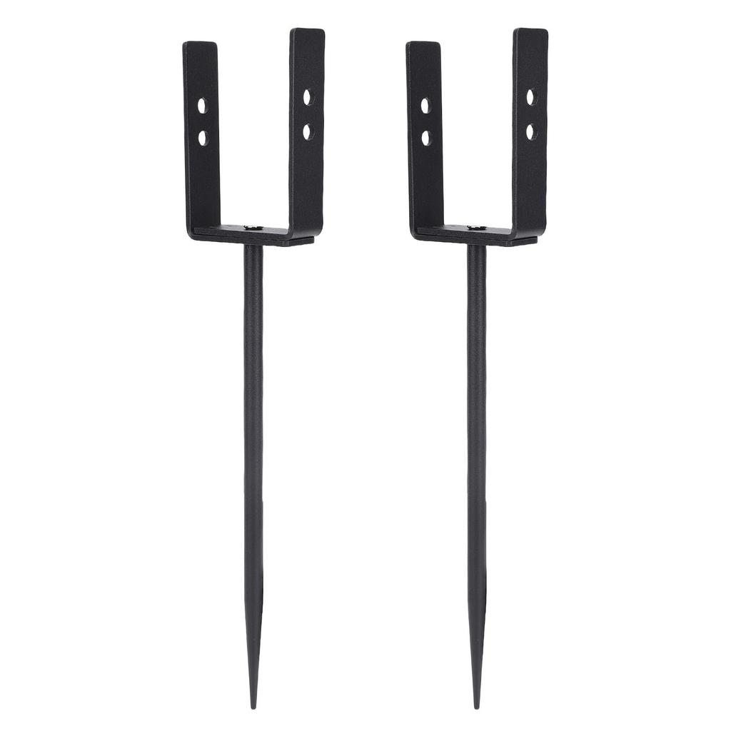 2pcs Rainwater Downspout Bracket Adjustable Iron Weather Proof Rainwater Downspout Extension Anchor for Pipe Support