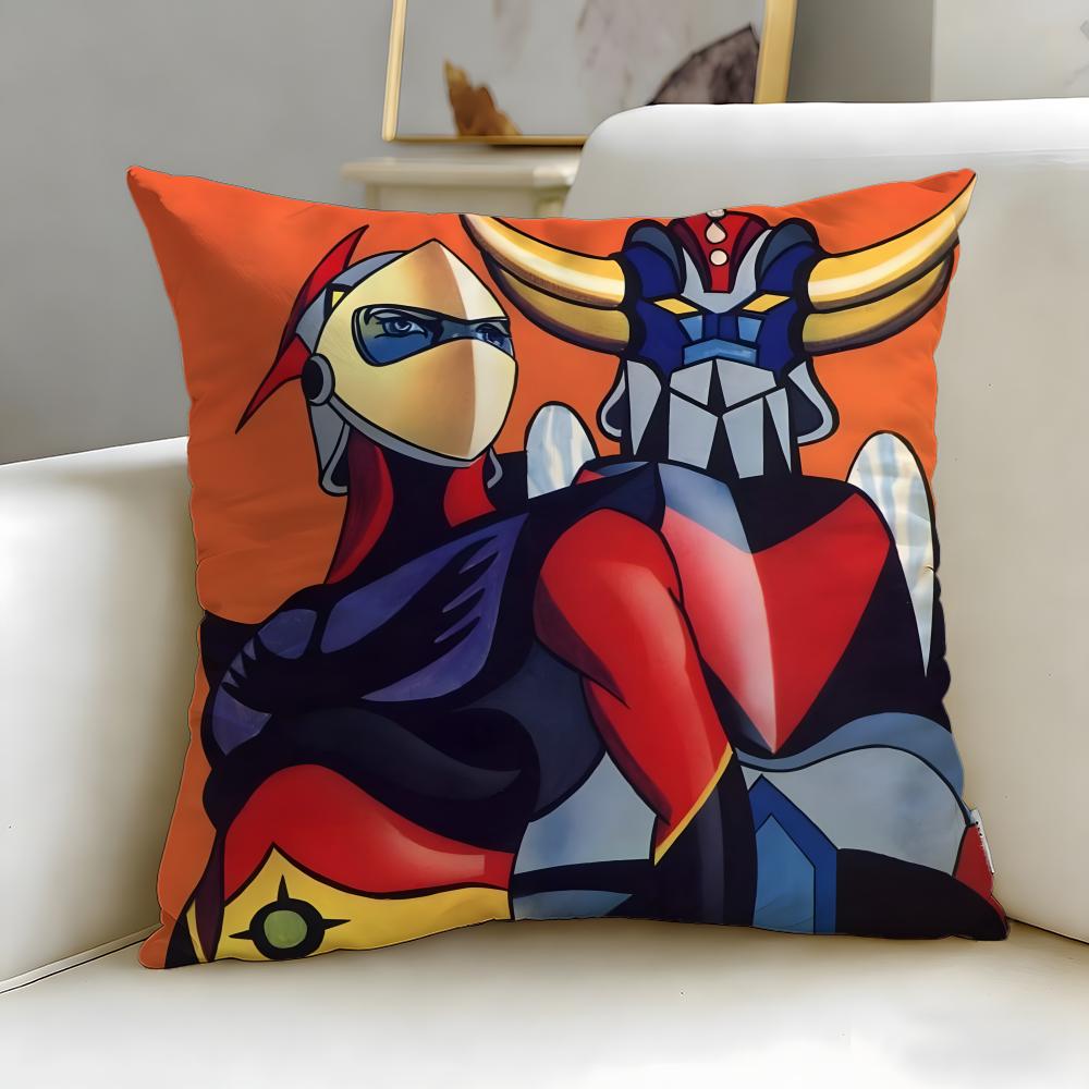 Классический меха-аниме UFO Robo Grendizer Наволочка Мягкая Легко стирающаяся Наволочка Универсальная для Дивана Кровати Путешествий и Офиса