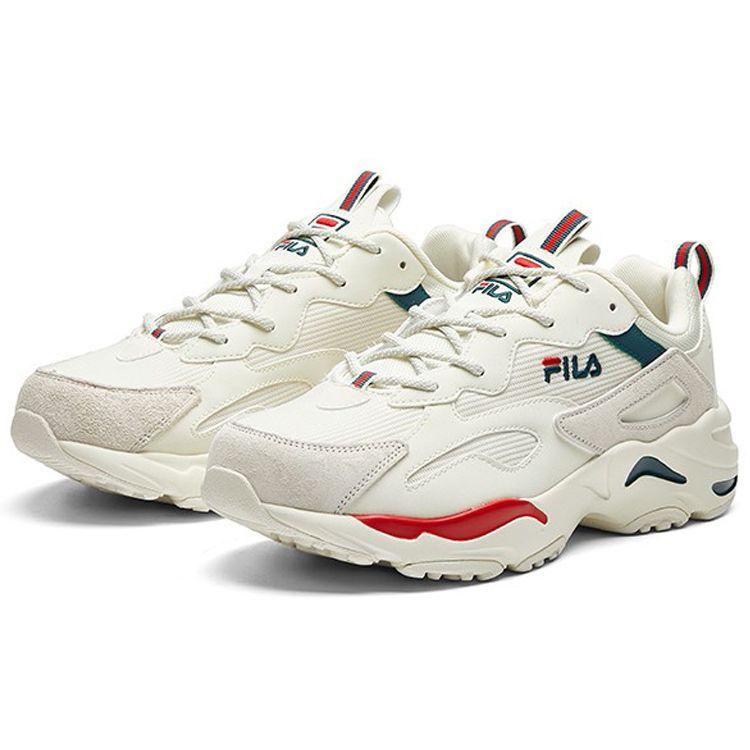 Fila Men's Low-Top Running Sneakers White Red F12M021111FWR