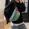 Laser Fanny Pack Trendy Breast Bag Niche Design Personalized Messenger Breast Bag Fashionable Versatile Girls Fanny Pack