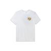 Nike T Shirts Men's White Crew Neck Moderate Straight Fit 816369-100