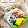 Wiggles Bedding Set, 1 Duvet Cover & 2 Pillowcases Soft Comfortable Bedroom Home Textile Decor