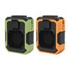 Portable Mini Waist Fan 3 Speed 4000mAh Wearable Personal Fan Emergency Mobile Power Belt Fan for Jobsite/Farm/Traveling/Fishing