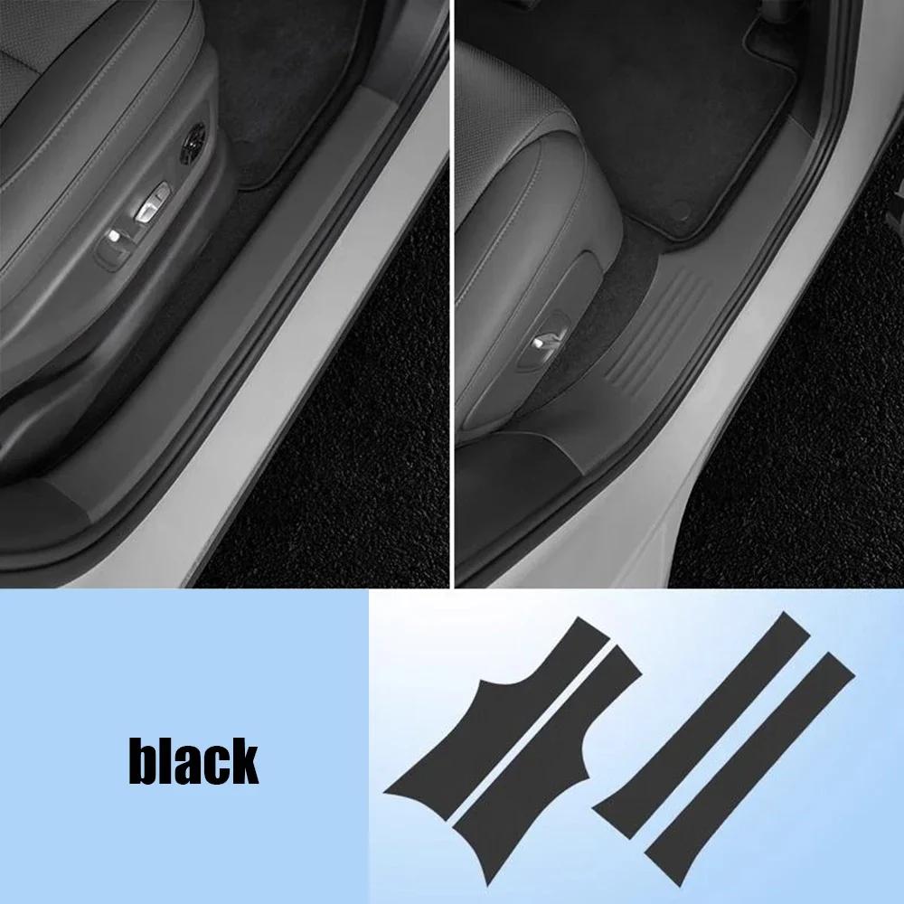 For Lixiang L6 2024 Car Interior Door Welcome Threshold PU Leather Cover Stickers Auto Modified Styling Accessories