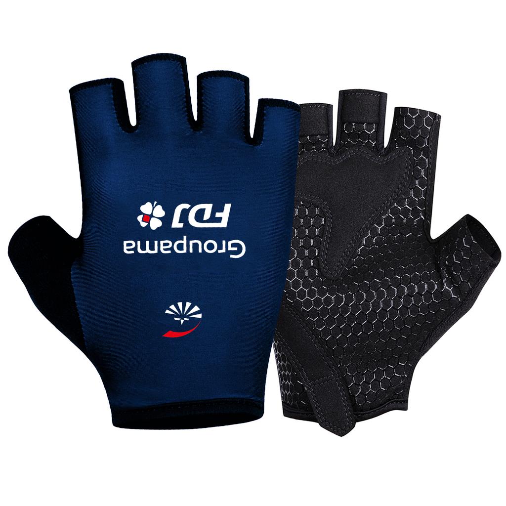 New UAE Cycling Gloves Bike ORBEA RACING Gloves Half Finger MTB Fitness Gloves Running Fitness Riding Bicycle Sports Gloves