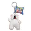 SK Japan Character Fancy Division (skjapan Characterfancy Section) Tabekko Aquarium Plush Key Ring Polar Bear