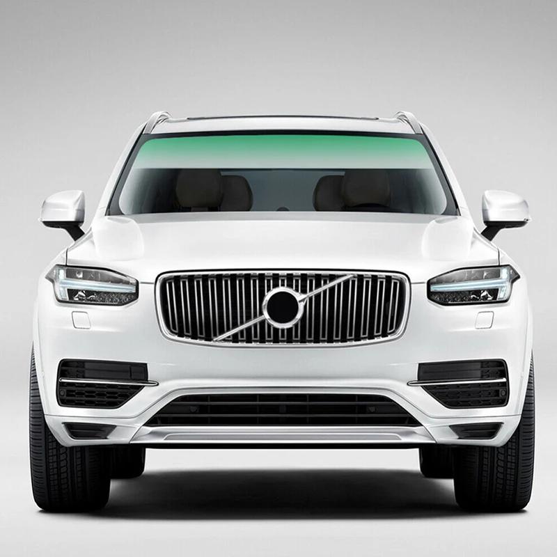 Градиентная цветная автомобильная лобовая пленка для защиты от солнца, защита от ультрафиолета, теплоизоляция, солнцезащитный козырек, тонированные наклейки, автомобильная ПЭТ-пленка