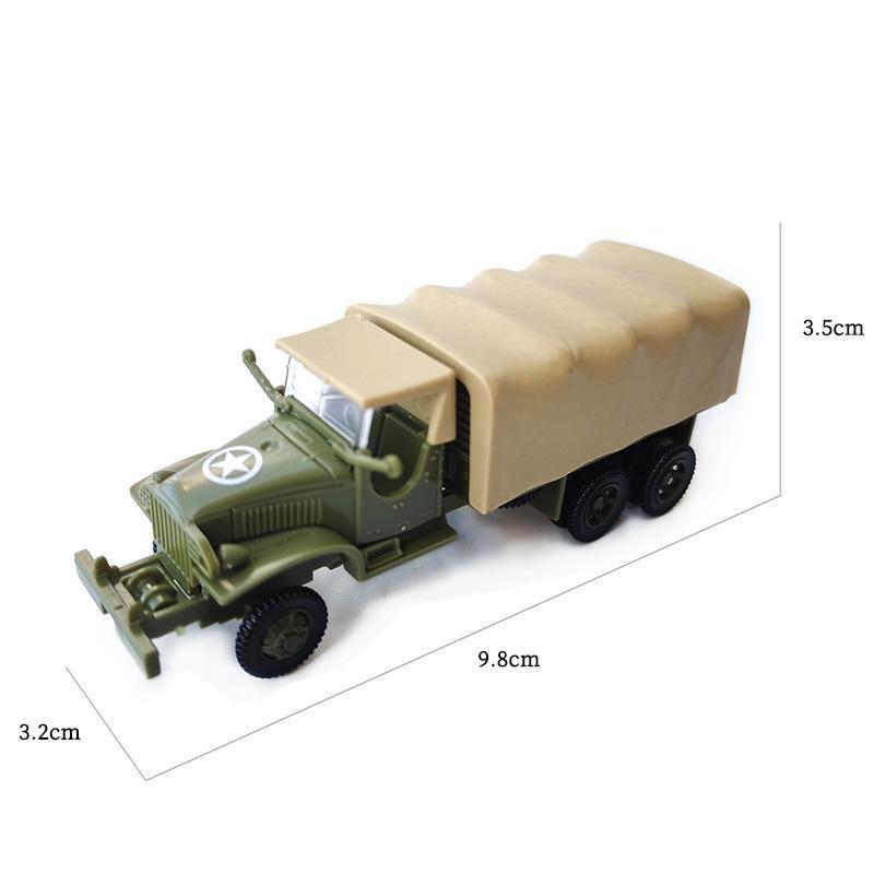 4D 1/72 GMC Allied Forces Truck CCKW-353 Военный грузовик, сборка без клея, модель игрушечного автомобиля