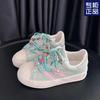 2024 New Popular Board Shoes Niche Original Non-collision Thick-soled Korean Versatile Summer White Shoes Women's Bread Shoes