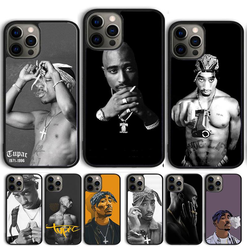 Чехол для телефона Tupac 2pac для iPhone 17 Air 16 15 14 13 11 12 Pro Max Max Plus Задняя крышка