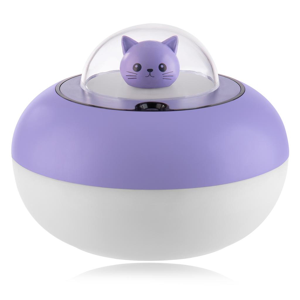 Увлажнитель воздуха Lovely Cat, USB-генератор для ароматерапии, туманообразователь со светодиодной лампой, мини-портативный ультразвуковой аромадиффузор, очиститель воздуха