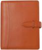 Franklin Planner Calm Soft Leather Binder 30mm Brown Classic Size 65623