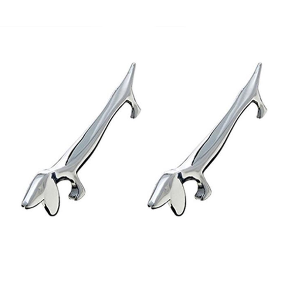 Поддержка Держатель для палочек для еды в форме собаки Подставка для палочек для еды из нержавеющей стали Кухонные гаджеты Полка для столовых приборов Украшение стола Поддержка