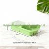 Силиконовый поднос для кубиков льда с крышкой: Контейнер для заморозки супа и еды с 4 отделениями