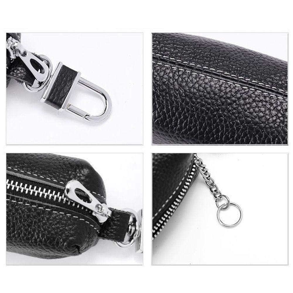 Zipper Coin Purse Multifunctional Key Holder Organizer Pouch Portable Car Key Bag Men Women