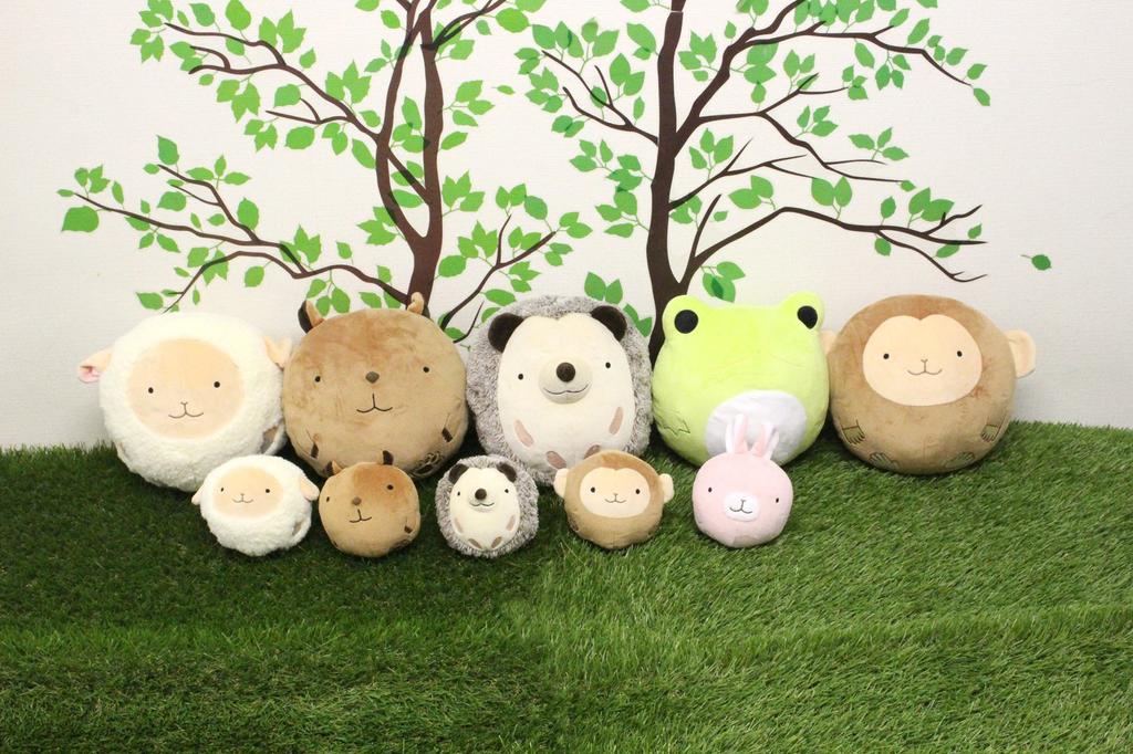 Shinada Global Manmaru Zoo Капибара (S) 11 x 11 x 11 см Товары с талисманом Товары с животными MNMR-0098K