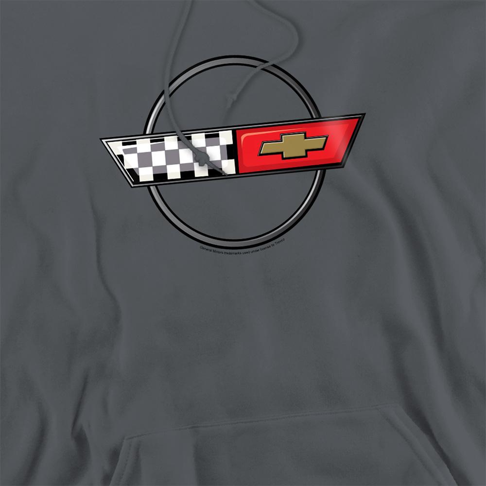 Chevrolet Unisex Adult 4Th Gen Vette Logo Hoodie