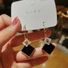Red Crystal Butterfly Tassel Pendant Earrings for Women able Personalized Daily Accessory Party Jewelry Birthday Gifts