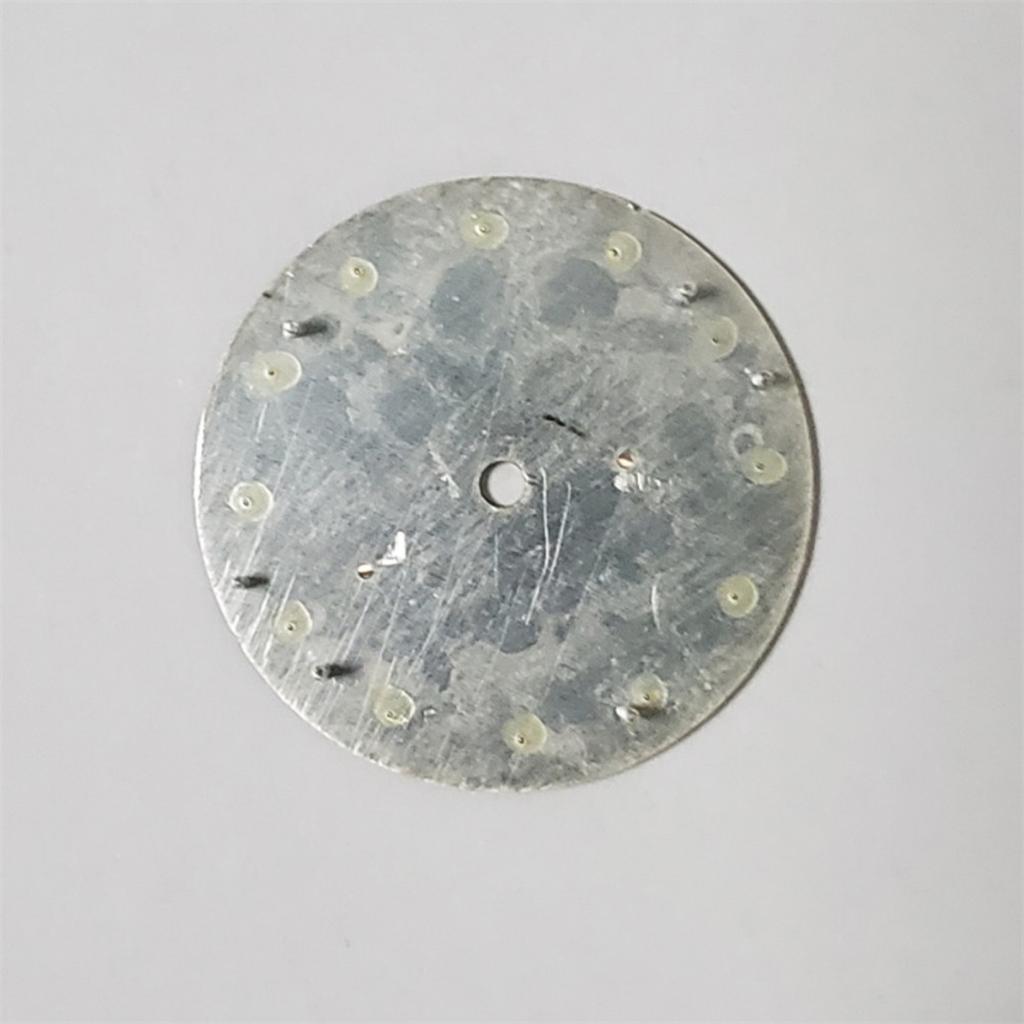 28.5mm 6-Pin Green Luminous Watch Dial for ETA2836 2824 NH35 NH36 2813 Movement With Cartoon Fish Pattern