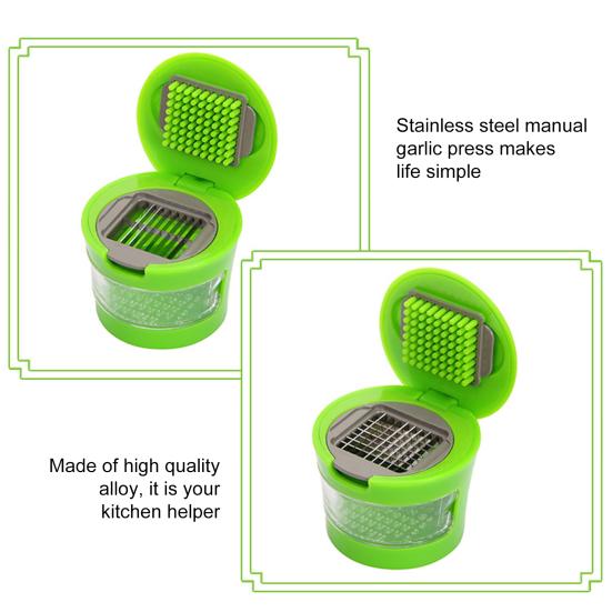Пресс для чеснока из нержавеющей стали, измельчитель, легко моющийся, небольшой