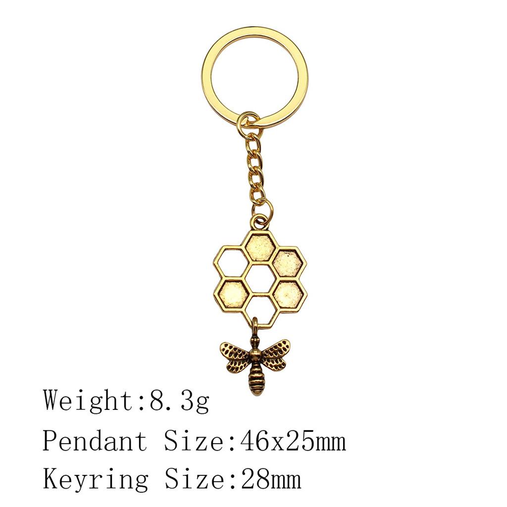 Рождественские украшения Автомобильный брелок Пчела Бабочка Брелок Дешевые вещи Детский брелок