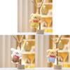Sweet Super Soft Plush Dog Keychain Adorable Pp Cotton Toy Perfect For Backpack Decoration