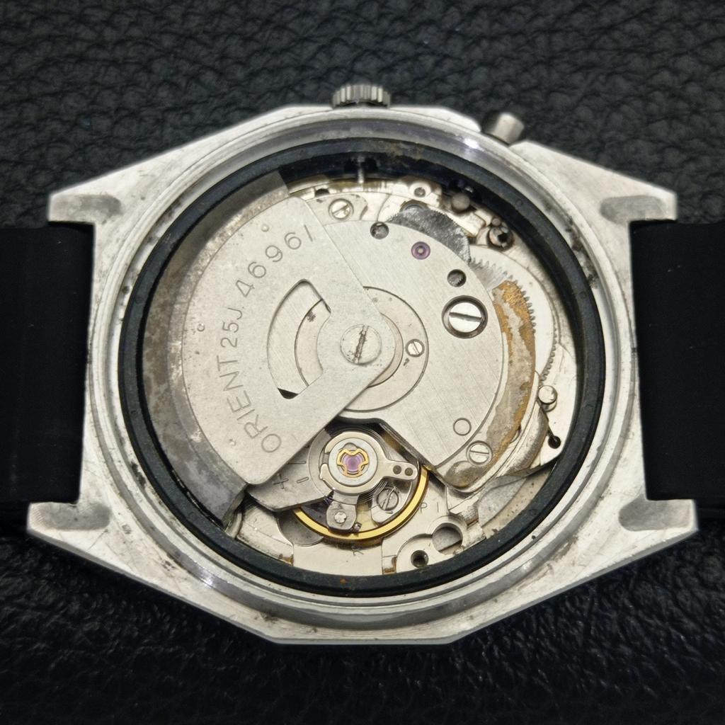 АВТОМАТИЧЕСКИЕ ВИНТАЖНЫЕ ЧАСЫ ORIENT 46961 ЯПОНИЯ МУЖСКИЕ ОРИГИНАЛЬНЫЙ ЦИФЕРБЛАТ a700168-5 R201-a700168