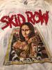 Skid Row 1989 Мона Лиза Youth Gone Wild Хлопковая Белая Унисекс Футболка Унисекс Футболка