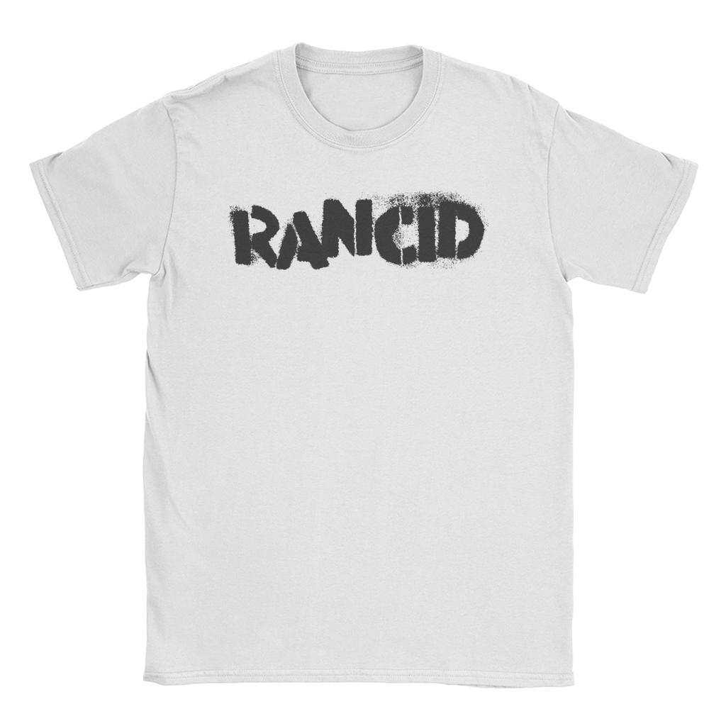 Rancid All Members Music T-Shirt Unisex Women Casual Pure Cotton Tee Shirt Round Collar Short Sleeve T Shirts Gift Idea Tops