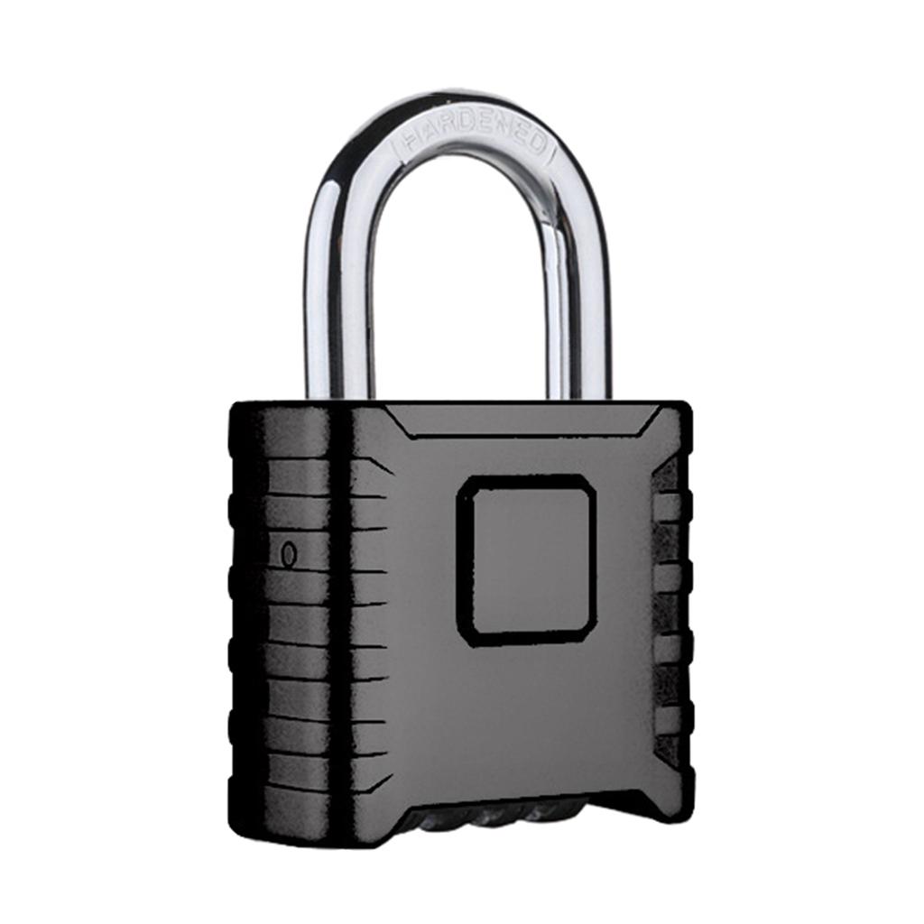 Weatherproof Outdoor Combination Lock Heavy Duty 4 Code Security Lock Reliable Security Lock for Fence Gate Shed Garage