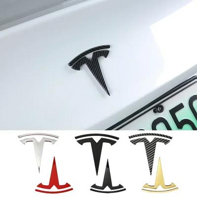Для Model 3 Mode Y Сплав цинка Автомобильная наклейка Стайлинг Кузов автомобиля Задний багажник Шильдик с изгибом Аксессуары