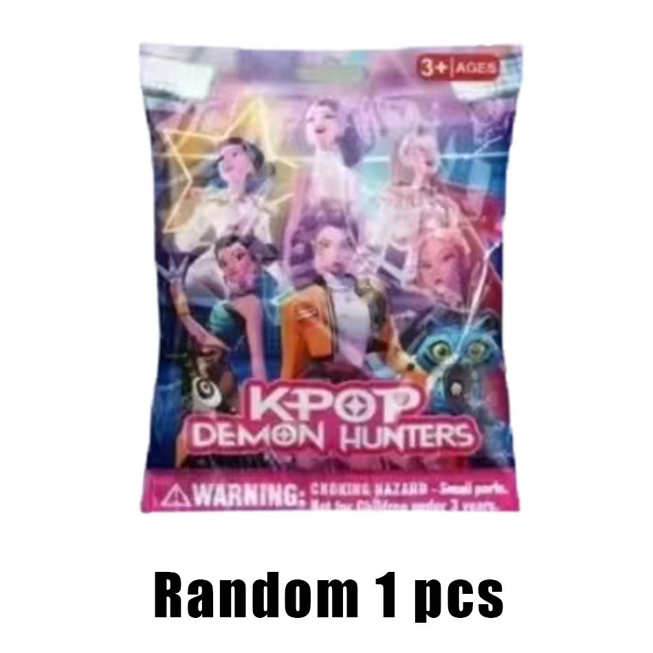 Новое Аниме Kpop Охотники на Демонов Серия Фигурка Фигурка Игрушка Настольные Статуэтки Украшение Хэллоуин/Рождество Детские Подарки