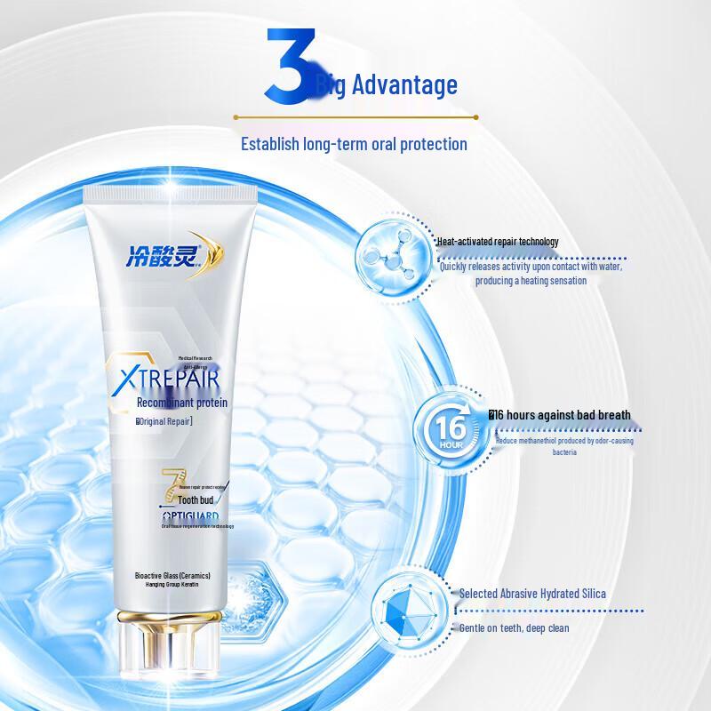 Зубная паста Lengsuanling 7-Day Repair для снятия чувствительности