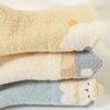 3 Pairs Winter Baby Socks Warm Thick Newborn Socks Cute Cartoon Loose Cuff Mid Tube Children Socks for Girls and Boys