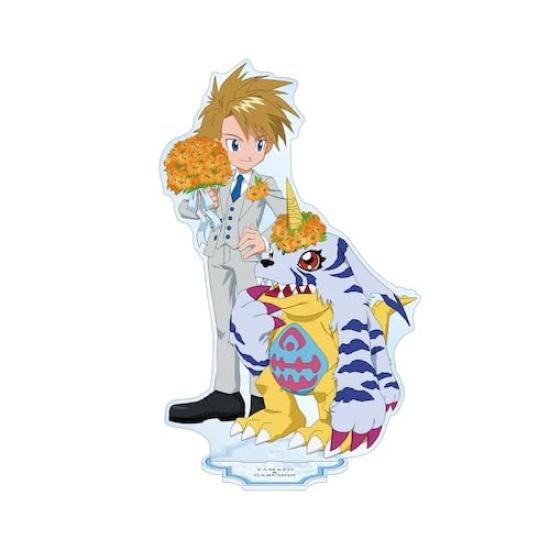 Digimon Adventure Original Illustration Ishida Yamato & Gabumon 25th Anniversary ver. Extra Large Acrylic Stand