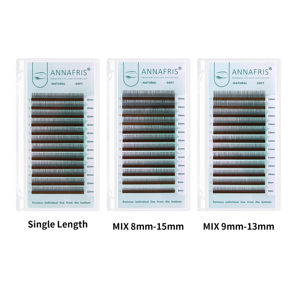 ANNAFRIS 5D Flower Fairy индивидуальные ресницы для наращивания Мягкие натуральные ресницы Fairy Flora Cluster Eyelash Volume Easy Fan EyeLashes