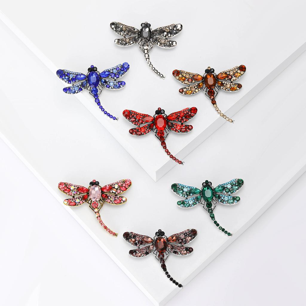 Wind Creative Design Insect Brooch Fashion Dragonfly Brooch Brooch, Simple Temperament Clothing Accessories