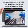 Магнитная пленка-защита экрана от подглядывания для Macbook Air 13 15 M2 M3 M4 M5 Pro 14 16 NEO Анти-пип Анти-шпион Фильтр конфиденциальности 4