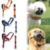 Muzzles Dog Mouth Anti Bark Collar Breathable Training Set Reflective Strips