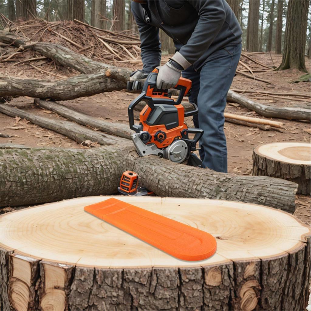 Защитная крышка шины бензопилы для Stihl/Husqvarna, оранжевая, 14-16 дюймов