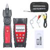 Wire Tracker Portable Multifunctional RJ11 RJ45 Cable Tester Telephone & Network Line Finder with