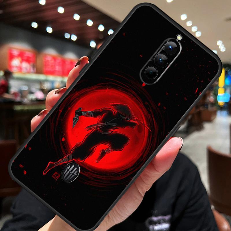 Япония Ниндзя Самурай Красное Солнце Чехол Для ZTE Nubia Red Magic 10S 10 8 9 8S 9S 11 Pro Plus 5G 6R 6 7 6S 7S Pro 10 Air Чехол